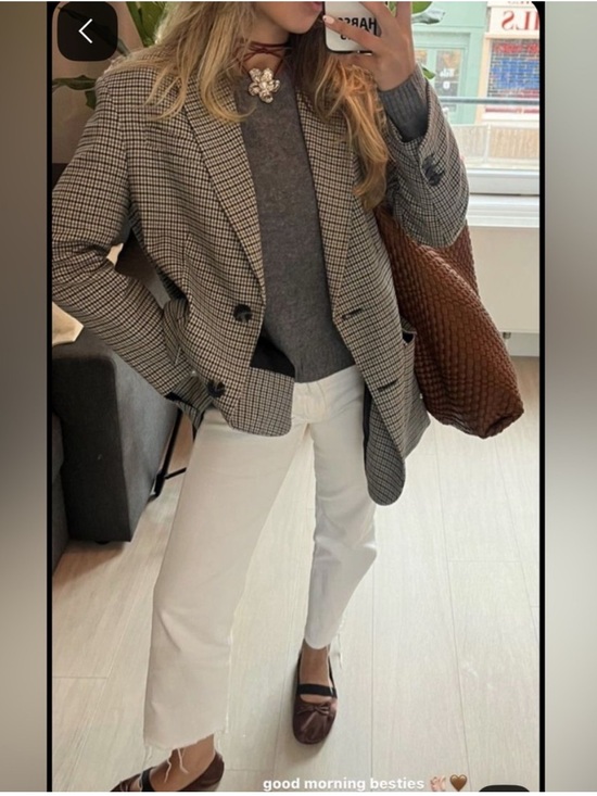 Mango Jackets & Blazers - Mango Houndstooth Blazer
